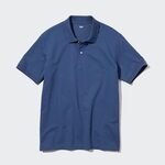 Uniqlo XXS Blue Dry Pique Polo Shirt $2.90 + $7.95 Delivery ($0 C&C/ $75 Order) @ UNIQLO