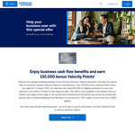 130,000 Bonus Velocity Points from AmEx Velocity Business for Existing AmEx Velocity Platinum