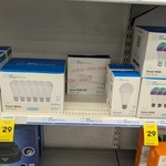 Laser SmartHome 10W Smart White or RGB E27 or B22 (6-Pack) $29 in-Store Only @ Big W