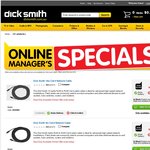 Dick Smith 4xAA rechargeable batteries $5.99 + $4.95 shipping (online only max 5) and Others