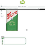 Moro Extra Virgin Olive Oil 4L $45 (30% off, Was $65) @ Woolworths