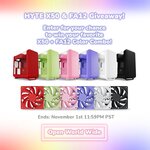Win 1 of 6 Coloured Hyte X50 Modern Performance Case + Matching FA12 Fans from Hyte