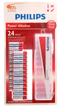 AA Alkaline Batts Phillips 24 Pack w/ Free Ginormous Hard Case $11.97 @ OW
