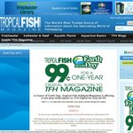 Tropical Fish Hobbyist Magazine Digital Subscription, $0.99 USD (Normally $13.95 USD)