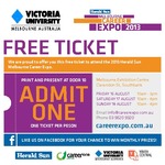 Free Tickets - Herald Sun Melbourne Career Expo 2013 (VIC)