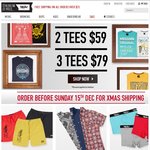 Mossimo Online Sale 3 Trunks for $40, Tee's 2 for $59 and More