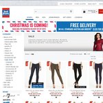 JustJeans 30% off Full Priced + 25% off Certain Sale Items FREE DELIVERY