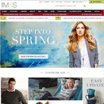 Mark & Spencer Free Shipping for Orders over £30 "For a Limited Time"