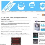 14 Free Rare Critical Theory eBooks, California Press