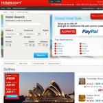 Hotels.com - 10% off When You Pay with PayPal