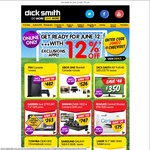 Another 12% off @ Dick Smith