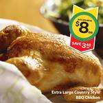 Extra Large Country Style Cooked Chicken $8 Save $3.48 @ Woolies. Ends TUES