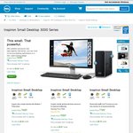 Dell Inspiron 3000 Small Desktop Core i3-4130 4GB RAM 500GB HD/CD/DVD $499 Incl Delivery
