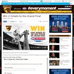 Win AFL Grand Final Tickets, Crown Grand Final Breakfast from Hawthorn Football Club