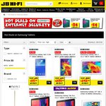 Samsung Tablets 15% off at JB Hi-Fi