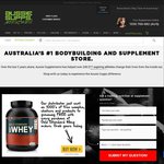 Aussie Supplements 10% off Protein + Free Shipping Coupon Code