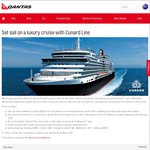 Win an 8 Night Luxury Cruise for 2 People (Valued at $5,758) from Qantas