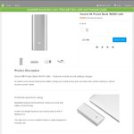 Xiaomi Mi Power Bank 16000 mAh, US $29.99 (~AU $41), FREE Delivery @ Zorook