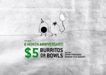 Burrito or Burrito Bowl + 250ml Softdrink $7 @ Zambrero [Riverside QLD, Today Only]