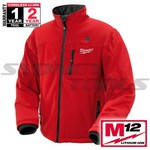 Milwaukee C12HJ-0XL 12V Li-Ion Cordless Original Red Heated Jacket - Skin Only $139 @ Sydney Tools