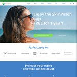 One Year’s Free Subscription to The SkinVision App (Valued at $38.99)