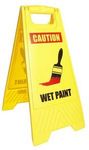 Yellow Plastic 'Wet Paint' Sign $5 (RRP $5.90) @ Masters (Clearance)