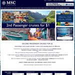 MSC Cruises - 7 Night Mediterranean Cruises from $985 PER CABIN, Twin Share