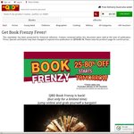 25-80% off (Plus Usual Free Shipping) @ QBD (Click Frenzy)