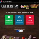 Chef's Best or Traditional Pizza - $7.45/ $7.50ea Pickup @ Domino's (Excludes WA/NT)