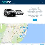 Popcar Car Sharing - Join for $5 + Free 6 Months 'Often Plan' Subscription [Village Plaza, Shepherds Bay NSW]