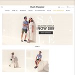 Hush Puppies Footwear Frenzy - 40% off Full Priced Items