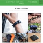 50% off Everything at BomberCo