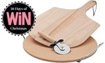 Win 1 of 8 BeefEater Pizza Stone, Paddle and Wheels (Worth $39.95) from Mindfood