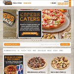 Pizza Capers - Free Bread and Drink with Large Pizza