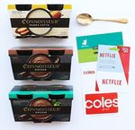 Win a $50 Deliveroo, Netflix & Coles Gift Card + A Month's Supply of Connoisseur Ice Cream from Super Food Ideas Magazine/Taste