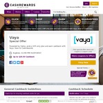 Vaya Unlimited 1GB/2GB Plans for $16/ $22 + $15/$20 Cashback offer
