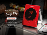 Win 1 of 10 GrillEye® Smart Grilling Thermometers from GrillEye