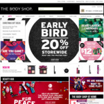 The Body Shop 20% off in-Store and Online