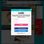 $15 Credit (Valid for Purchases of $39 or More) @ Cudo