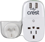 Crest Visitor Power & USB Adaptor for Australia and New Zealand $11.50 @ Big W