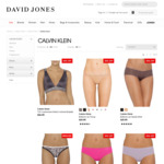 30% off Calvin Klein Underwear @ David Jones