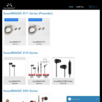 30% off SoundMAGIC E11 or E11C - ($59.50 / $69.30 Delivered) Pre Order Dispatching 15th Sept from Sound Magic