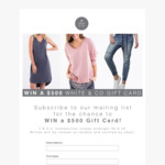 Win a $500 Gift Card from White & Co