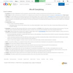 eBay 5% off Sitewide ($50 Min Spend, Maximum 3 Transactions)