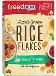 Freedom Foods Rice Flakes 300g $1.99, Cereal Xo Crunch 285g $1.99, Cereal Muesli Gluten and Wheat Free 500g $2.99 @ Woolworths
