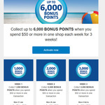 Collect Up To 6000 Flybuys Points When You Spend $50 or More Each Week for 3 Weeks @ Coles 