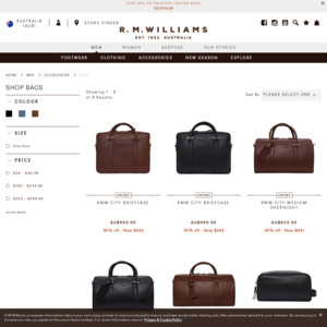 rm williams briefcase