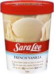 1/2 Price Sara Lee 1L Ice Cream $4.50 @ Woolworths