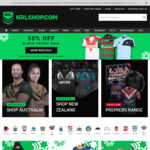 NRL Team Merchandise 50% off on 2019 and earlier @ nrlshop.com