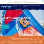 [NSW] Raging Waters Sydney 20% off Gate Price Adult $60.79